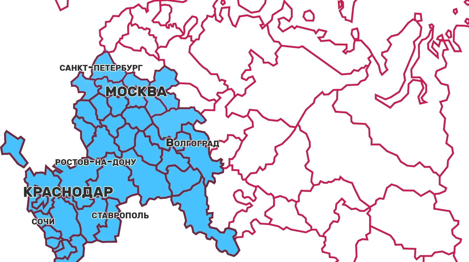 Карта в Донецке